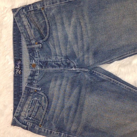 😻ANTIK VINTAGE WESTERN Button Fly Jeans - Picture 8 of 11